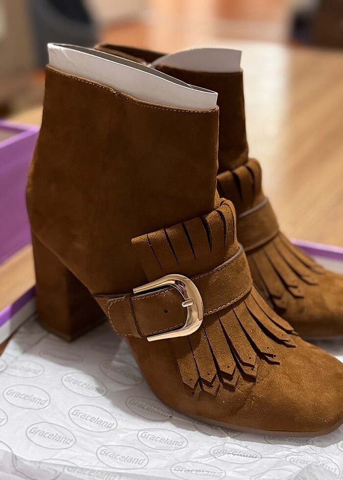 Graceland süet bot - Görsel 3