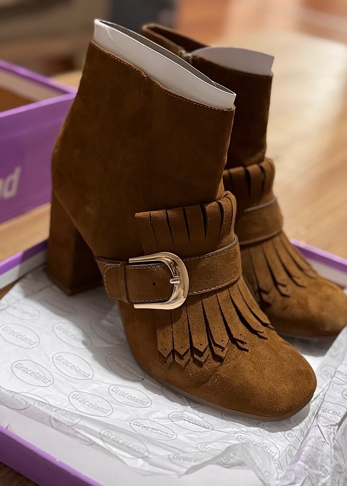 Graceland süet bot - Görsel 4