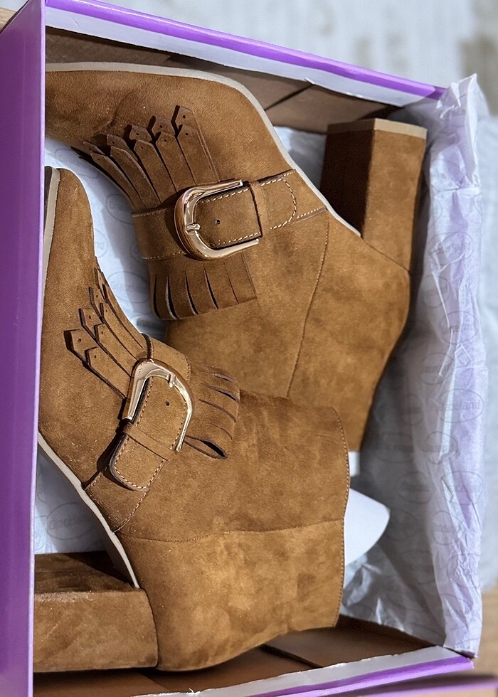 Graceland süet bot - Görsel 5