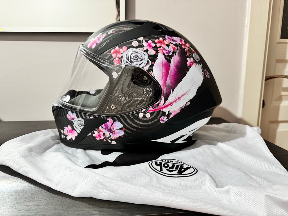 Airoh Kask (M beden) - Görsel 4