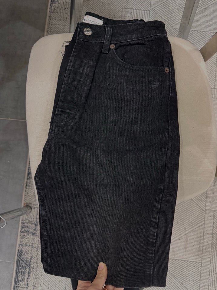 ZARA Straight Fit Jean - Görsel 3