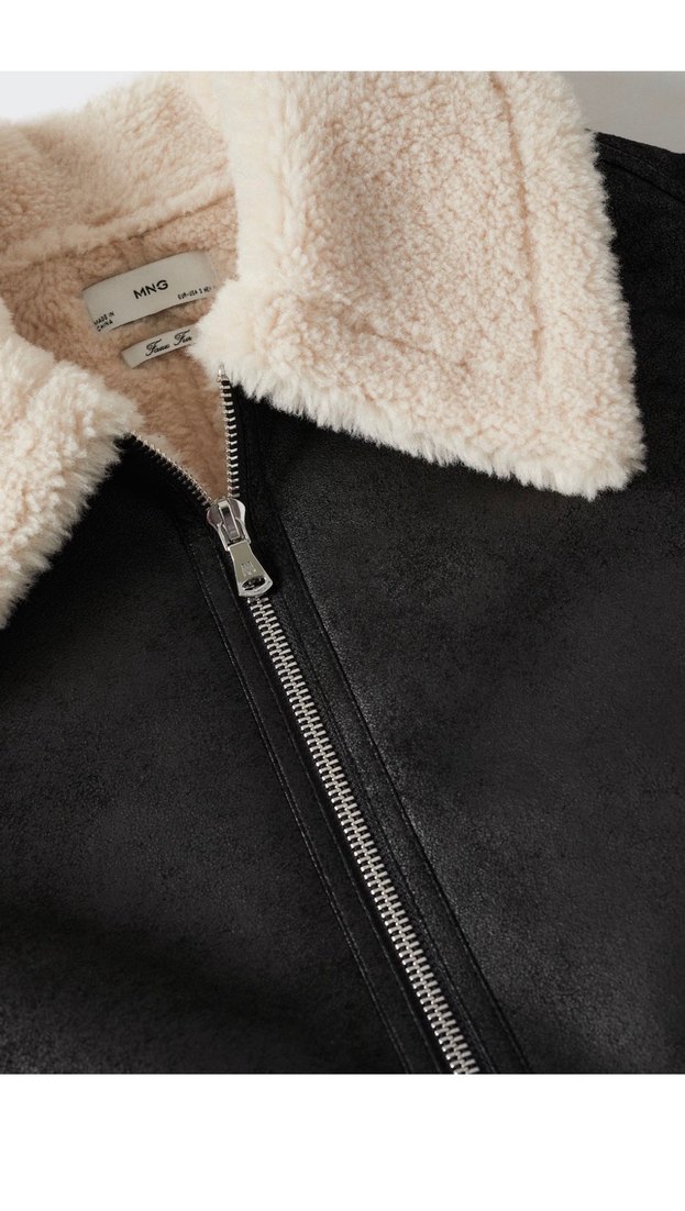 Mango Çift Taraflı Mont - Görsel 5