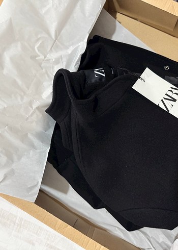ZARA ZW KOLEKSİYONU YÜNLÜ MONT - Görsel 4