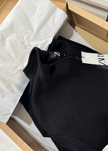 ZARA ZW KOLEKSİYONU YÜNLÜ MONT - Görsel 5