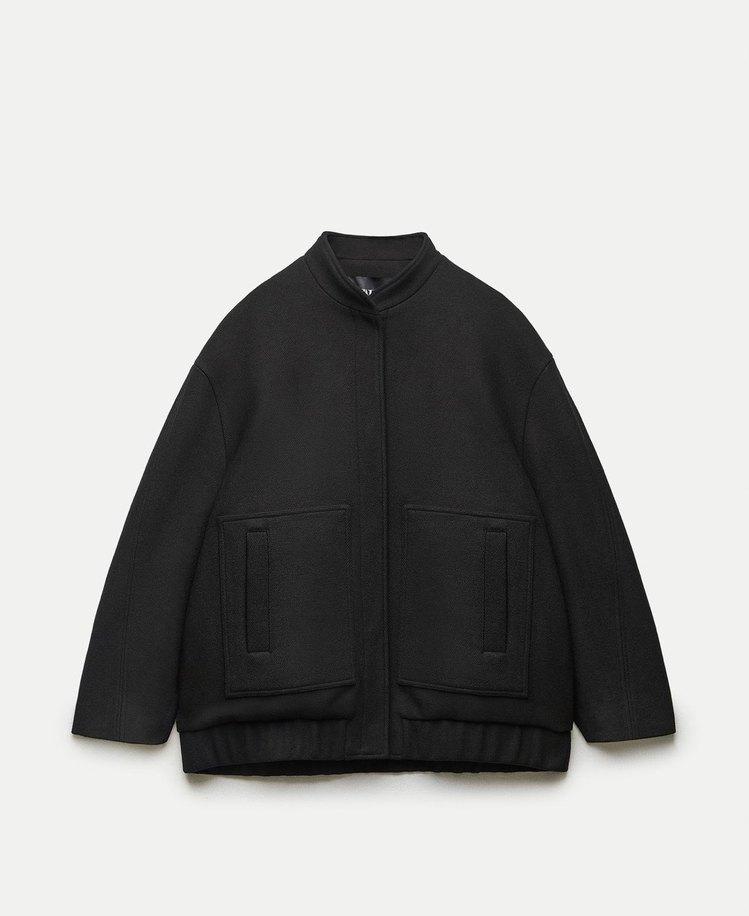 ZARA ZW KOLEKSİYONU YÜNLÜ MONT - Görsel 3