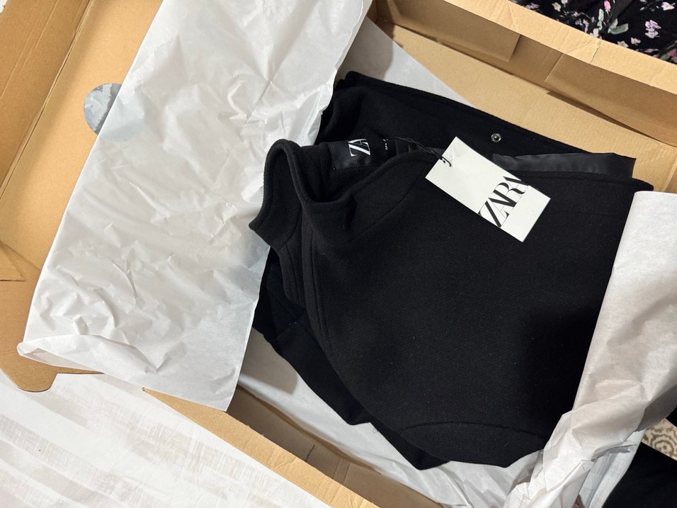 ZARA ZW KOLEKSİYONU YÜNLÜ MONT - Görsel 4