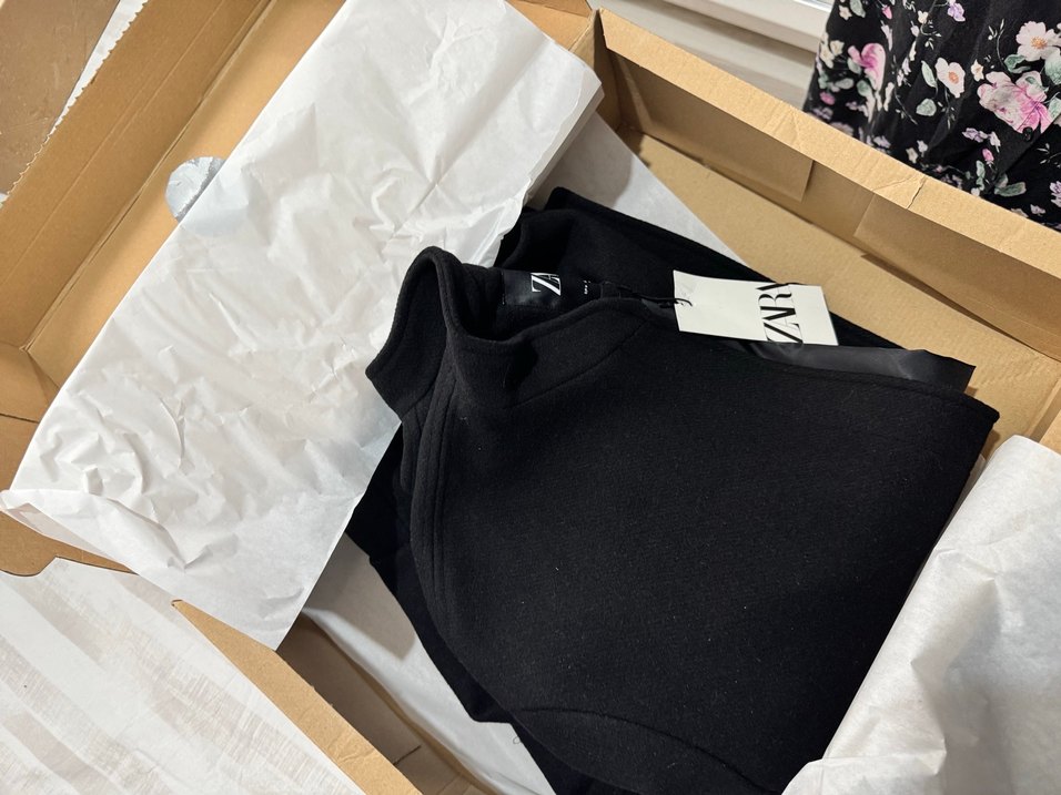 ZARA ZW KOLEKSİYONU YÜNLÜ MONT - Görsel 5