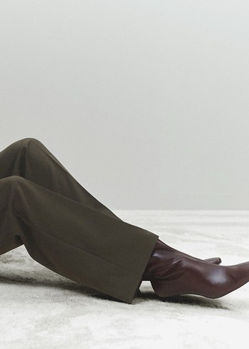 MANGO KARE UÇLU GERÇEK DERİ YARIM BOT - Görsel 7