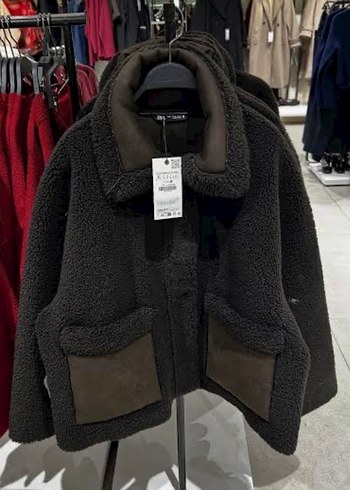 ZARA ZW Koleksiyonu Kadın Mont - Görsel 8