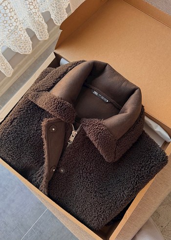 ZARA ZW Koleksiyonu Kadın Mont - Görsel 3