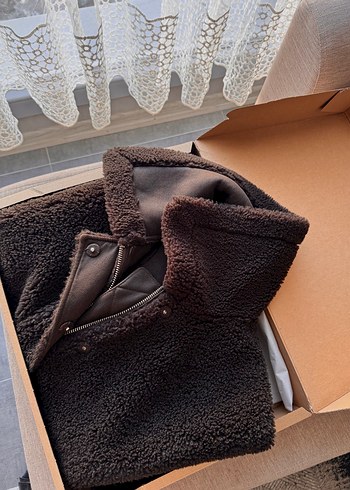 ZARA ZW Koleksiyonu Kadın Mont - Görsel 4