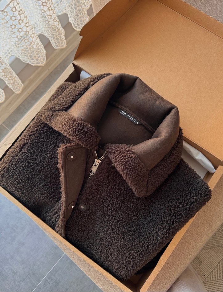 ZARA ZW Koleksiyonu Kadın Mont - Görsel 3