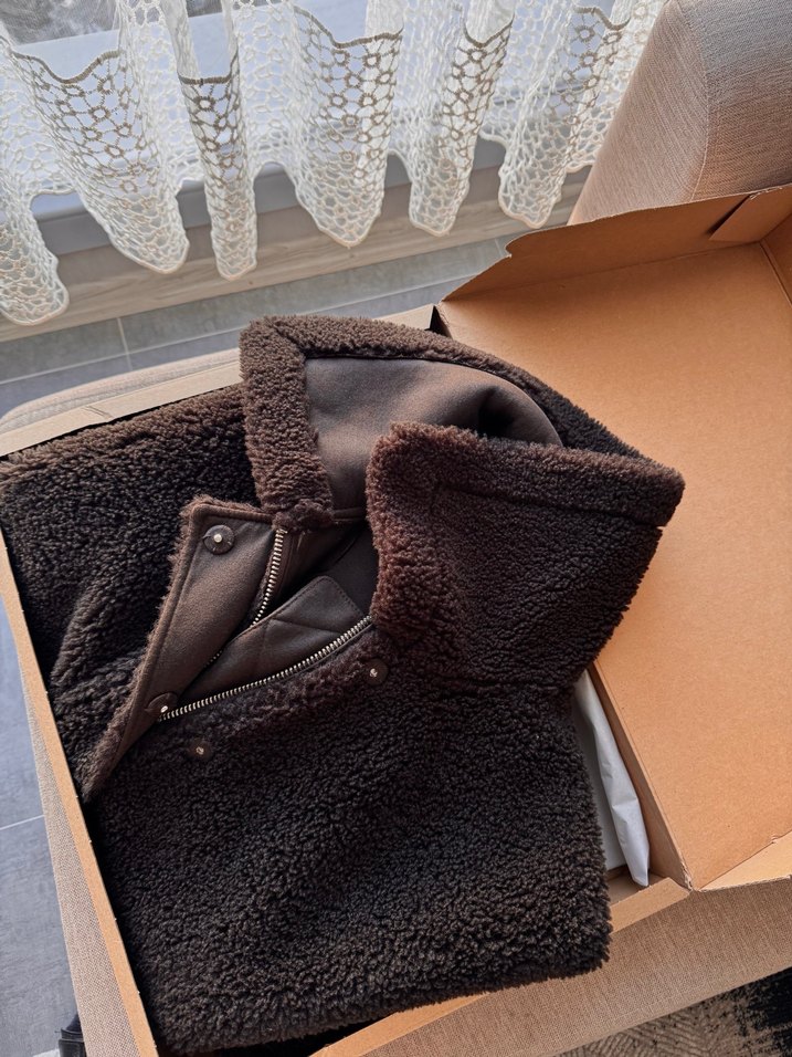 ZARA ZW Koleksiyonu Kadın Mont - Görsel 4