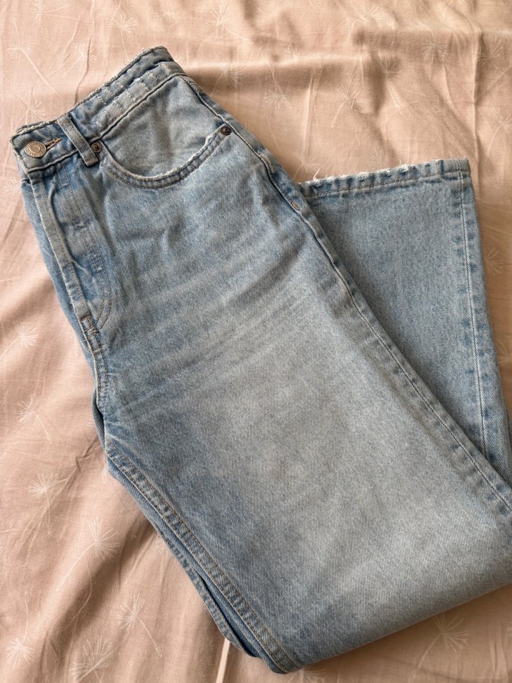 ZARA STRAİGHT FİT JEAN PANTOLON - Görsel 2