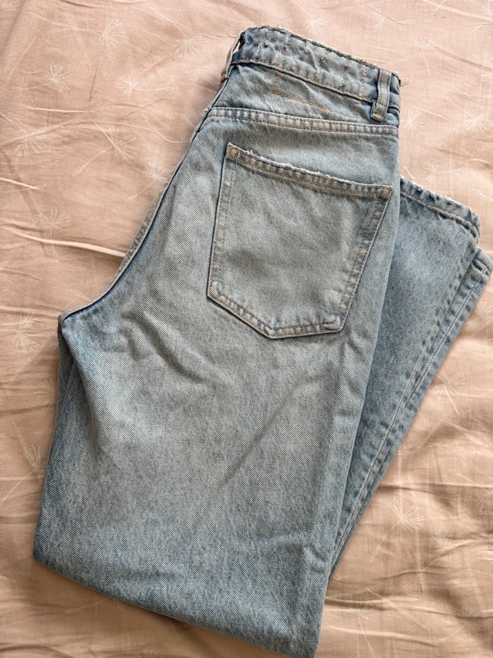 ZARA STRAİGHT FİT JEAN PANTOLON - Görsel 4