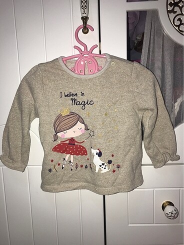 Kız bebek sweatshirt