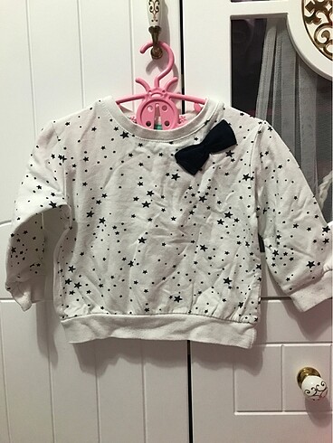 Kız bebek sweatshirt