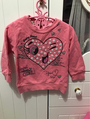 Kız bebek sweatshirt