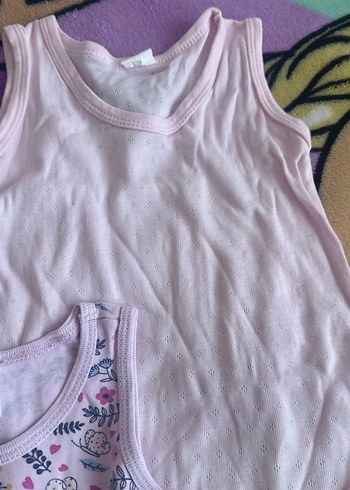 3 Yaş Beden çeşitli Renk Kız Bebek Çıtçıtlı Badi