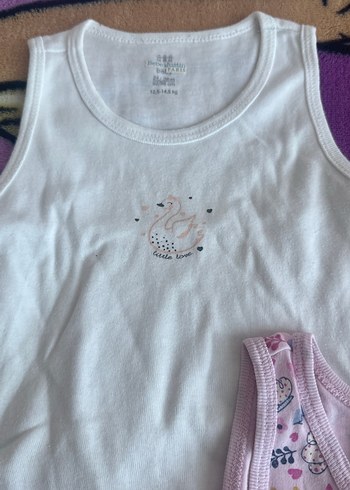 3 Yaş Beden Kız Bebek Çıtçıtlı Badi
