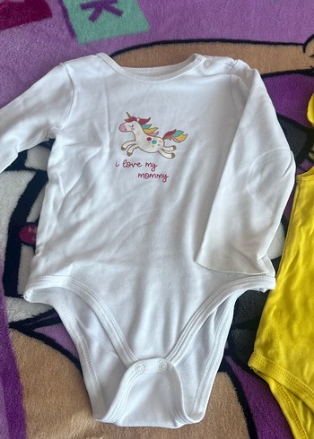 3 Yaş Beden Kız bebek çıtçıtlı badi