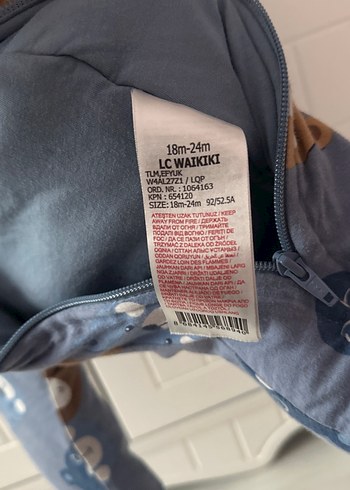 Erkek Bebek Uyku Tulumu - Görsel 3