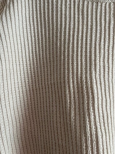 Diğer Crop Beyaz Kazak