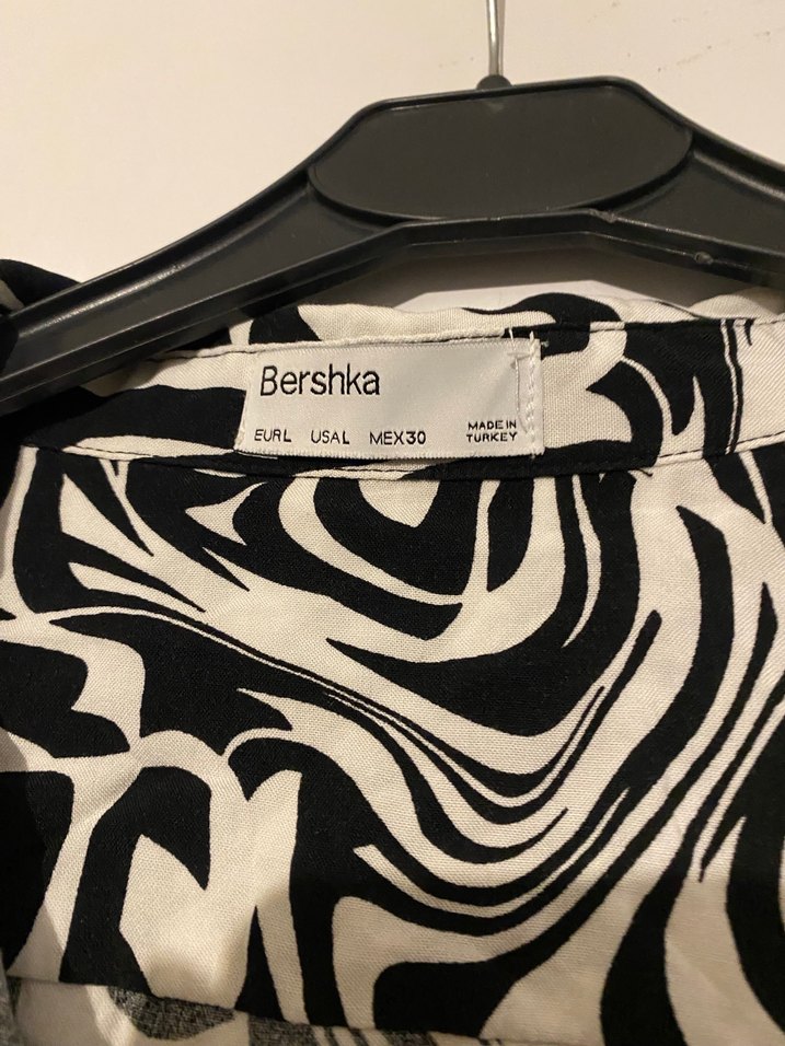 Zebra Desenli Kadın Gömlek - Görsel 4