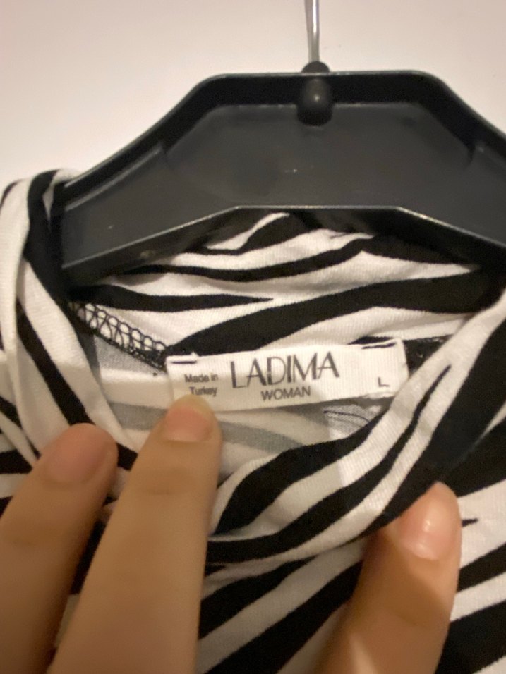 Kahverengi Zebra Desenli Crop Top - Görsel 3