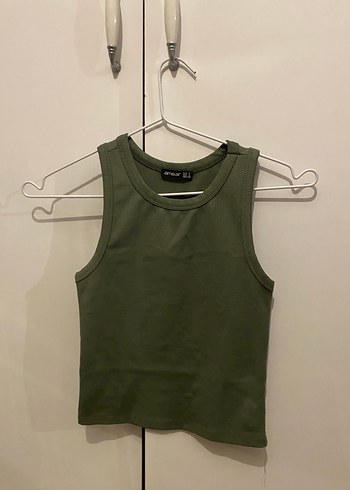 Kadın Haki Yüksek Yakalı Atlet - Görsel 3