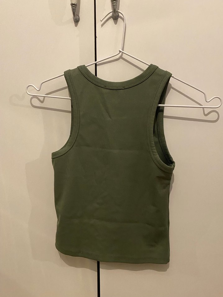 Kadın Haki Yüksek Yakalı Atlet - Görsel 2