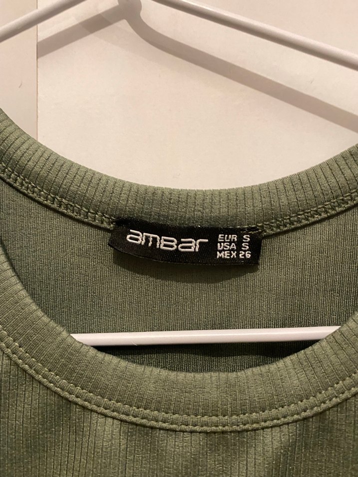 Kadın Haki Yüksek Yakalı Atlet - Görsel 4