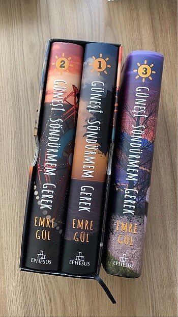 (Güneşi söndürmem gerek 1 ,2 ve 3) - (ciltli)