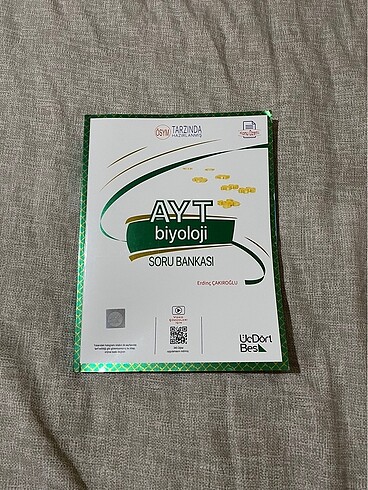 Ayt biyoloji 345 soru bankası