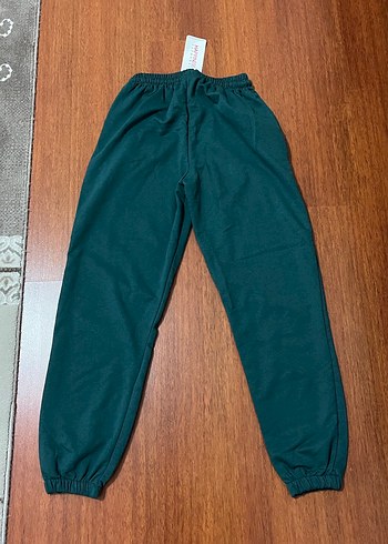 Kadın Haki Rahat Kesim Eşofman Altı - Görsel 2