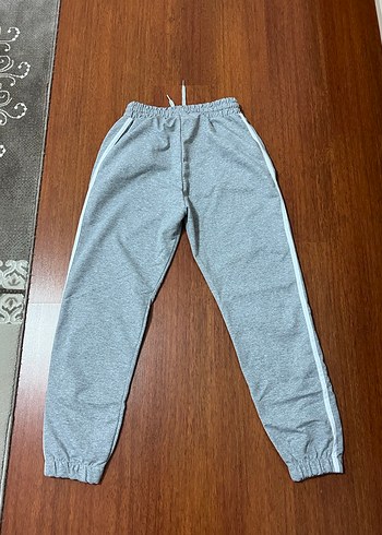 Gri Rahat Kesim Kadın Eşofman Altı - Görsel 2