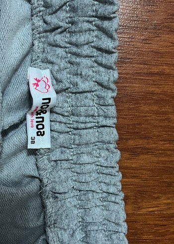 Gri Rahat Kesim Kadın Eşofman Altı - Görsel 3