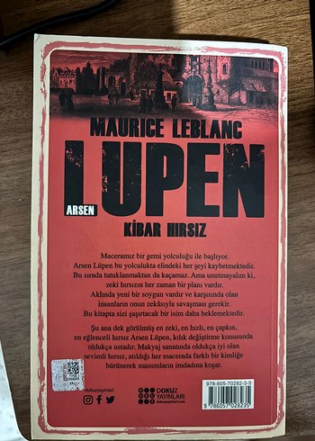 Lupen Kibar Hırsız - Maurice Leblanc