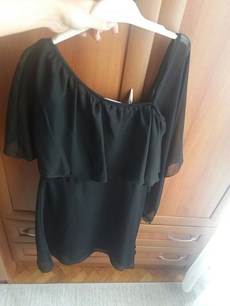 Zara siyah abiye elbise