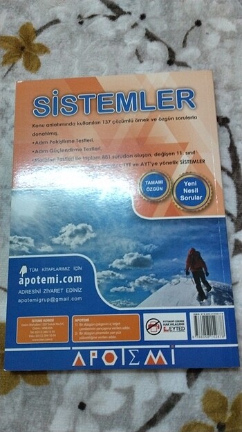 Beden Apotemi yayınları biyoloji sistemler