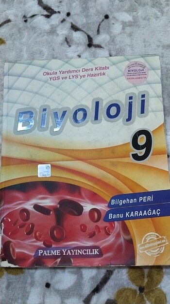 Biyoloji 9 sınıf ya tyt palme yayınları