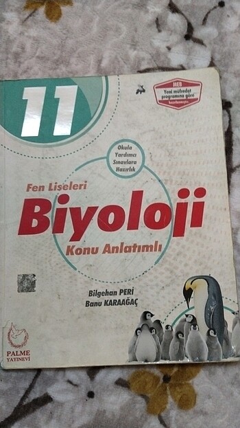 Ayt biyoloji 11.sınıf palme yayınları