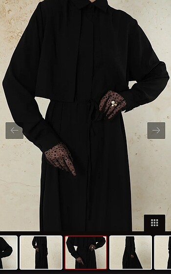 Suud Collection ZÜLAYS Siyah Uzun Elbise