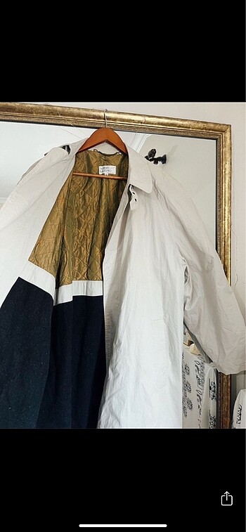 Vintage Parka Trençkot Büyük Beden - Görsel 4