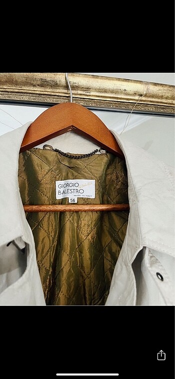 Vintage Parka Trençkot Büyük Beden - Görsel 7