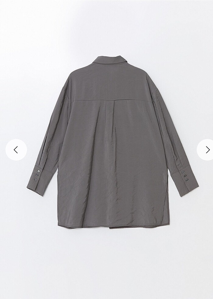LC WAİKİKİ Antrasit Tunik Gömlek - Görsel 2