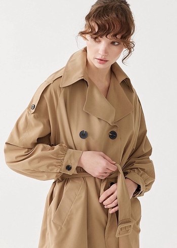 SUUD COLLECTION Camel Trençkot - Görsel 3