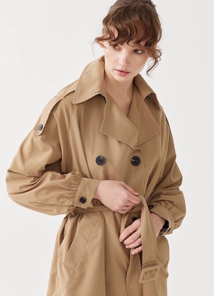 SUUD COLLECTION Camel Trençkot - Görsel 3