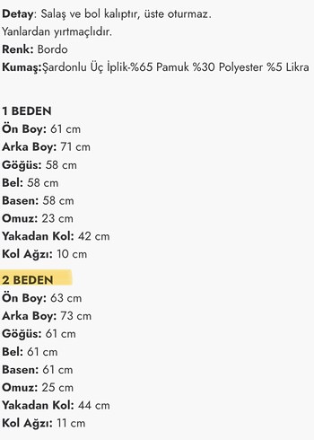 AYBİKESTİL Bordo Şardonlu Üç İplik Sweat Bluz - Görsel 4