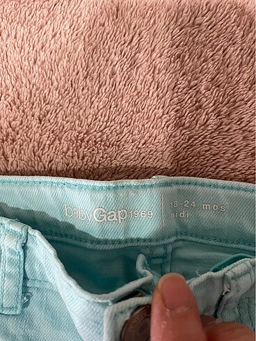 18-24 Ay Beden GAP mavi kot şort